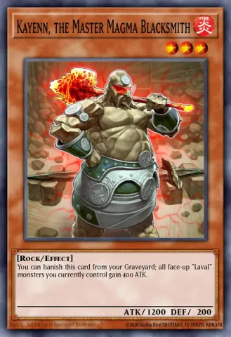 Kayenn, the Master Magma Blacksmith · EN012
