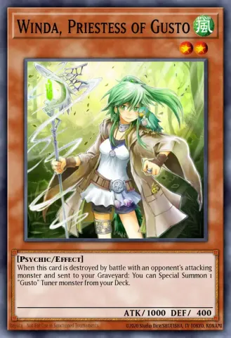 Winda, Priestess of Gusto · EN040