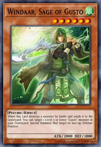 Windaar, Sage of Gusto · EN042