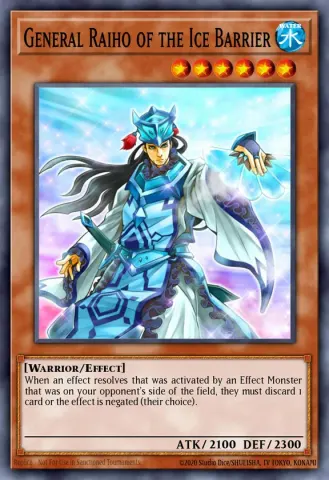 General Raiho of the Ice Barrier · EN046