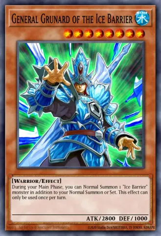 General Grunard of the Ice Barrier · EN042
