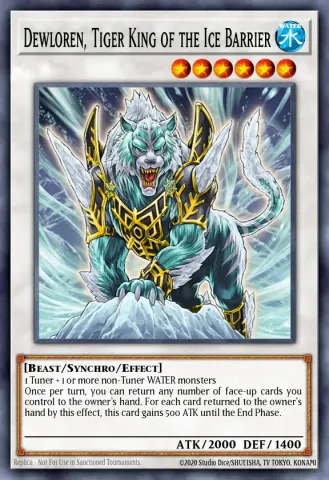 Dewloren, Tiger King of the Ice Barrier · EN052