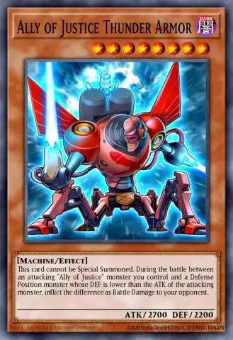 Ally of Justice Thunder Armor · EN083