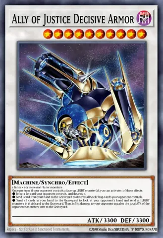 Ally of Justice Decisive Armor · EN092