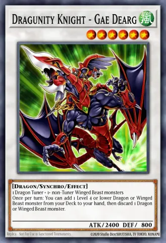 Dragunity Knight - Gae Dearg · EN163