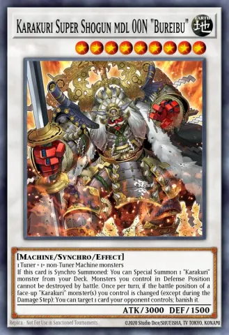 Karakuri Super Shogun mdl 00N "Bureibu" · EN043
