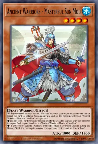Ancient Warriors - Masterful Sun Mou · EN008