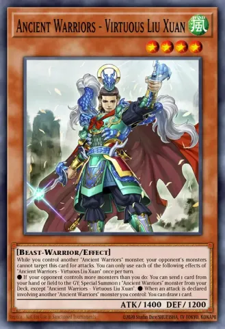 Ancient Warriors - Virtuous Liu Xuan · EN011