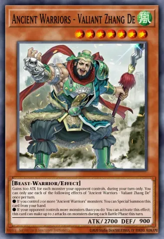 Ancient Warriors - Valiant Zhang De · EN013