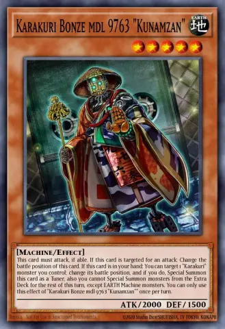 Karakuri Bonze mdl 9763 "Kunamzan" · EN014
