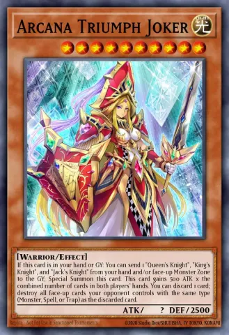 Arcana Triumph Joker · EN001