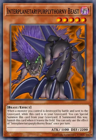 Interplanetarypurplythorny Beast · EN098
