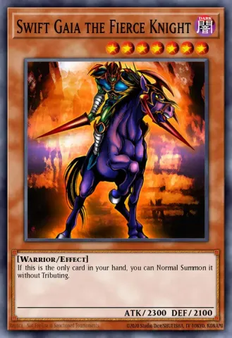 Swift Gaia the Fierce Knight · EN085