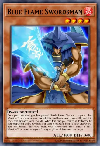 Blue Flame Swordsman · ENJ14