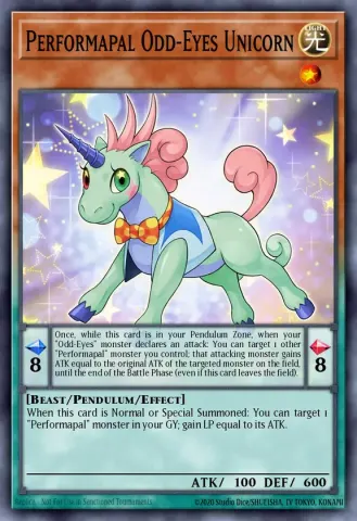 Performapal Odd-Eyes Unicorn · EN004