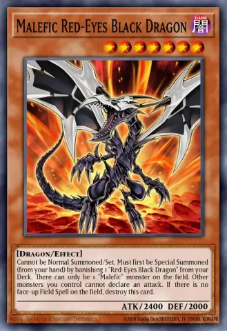 Malefic Red-Eyes Black Dragon · EN006
