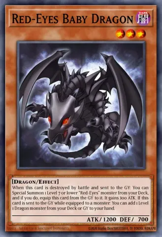 Red-Eyes Baby Dragon · EN001