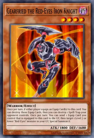 Gearfried the Red-Eyes Iron Knight · EN002