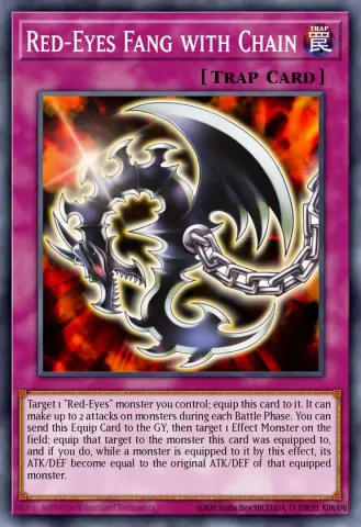 Red-Eyes Fang with Chain · EN004