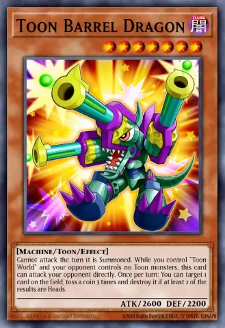 Toon Barrel Dragon · EN132