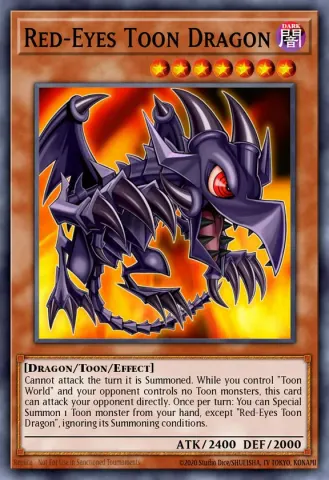 Red-Eyes Toon Dragon · EN036