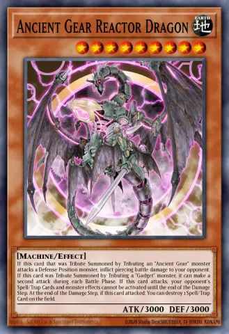 Ancient Gear Reactor Dragon · EN082