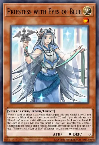 Priestess with Eyes of Blue · EN098