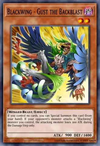 Blackwing - Gust the Backblast · EN002