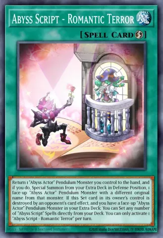 Abyss Script - Romantic Terror · EN047