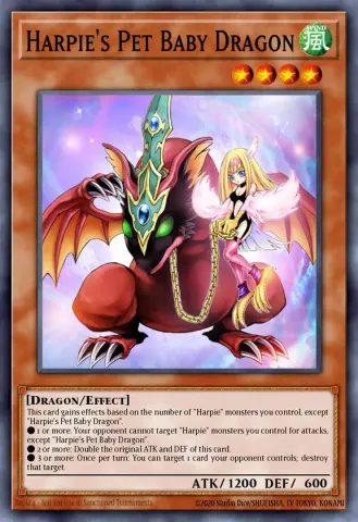 Harpie's Pet Baby Dragon · EN013
