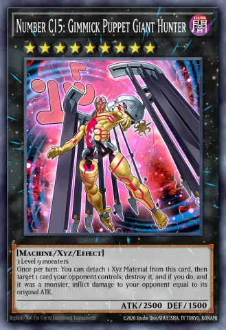 Number C15: Gimmick Puppet Giant Hunter · EN019
