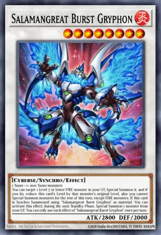 Salamangreat Burst Gryphon · EN004