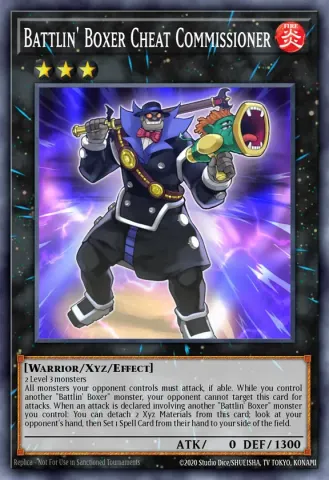 Battlin' Boxer Cheat Commissioner · EN058