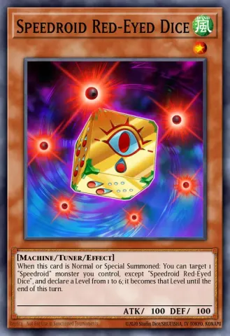 Speedroid Red-Eyed Dice · EN012