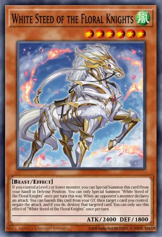 White Steed of the Floral Knights · EN022