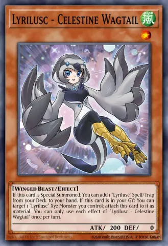 Lyrilusc - Celestine Wagtail · EN036