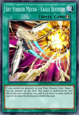 Sky Striker Mecha - Eagle Booster · ENS15