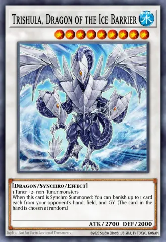 Trishula, Dragon of the Ice Barrier · EN027