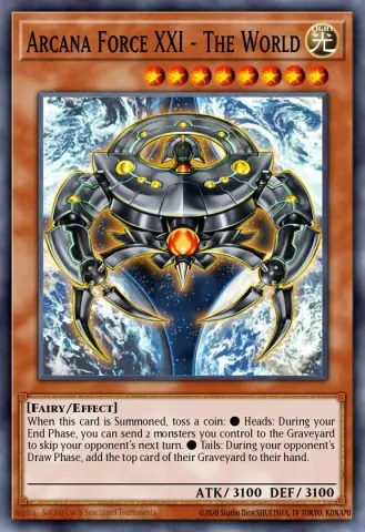 Arcana Force XXI - The World · EN016