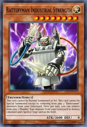 Batteryman Industrial Strength · EN031