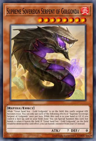 Supreme Sovereign Serpent of Golgonda · EN004