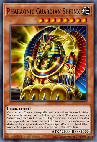 Pharaonic Guardian Sphinx · EN024