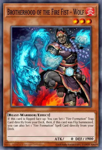 Brotherhood of the Fire Fist - Wolf · EN026