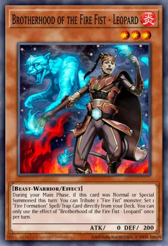 Brotherhood of the Fire Fist - Leopard · EN027