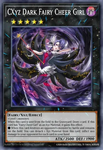 CXyz Dark Fairy Cheer Girl · EN047