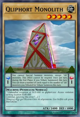 Qliphort Monolith · EN020