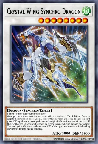 Crystal Wing Synchro Dragon · EN059