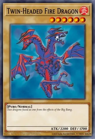 Twin-Headed Fire Dragon · 042