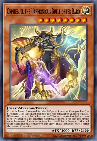 Orphebull the Harmonious Bullfighter Bard · EN082