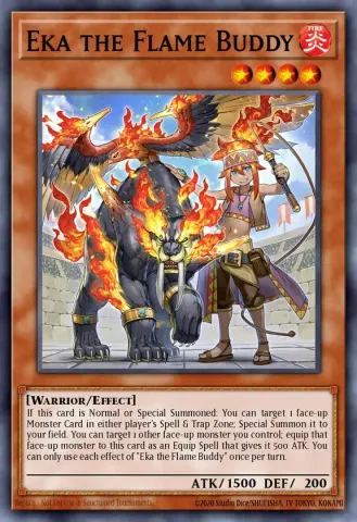 Eka the Flame Buddy · EN034